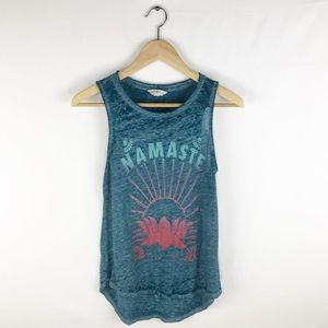 Lucky Lotus NAMASTE Tank Top size XS